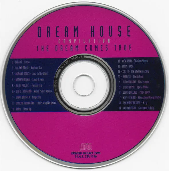 Dream House Compilation CD mixato Discomagic 1995