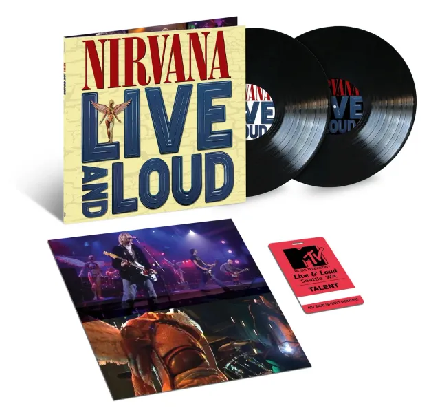 Polydor Live And Loud vinile 2LP concerto Seattle 1993