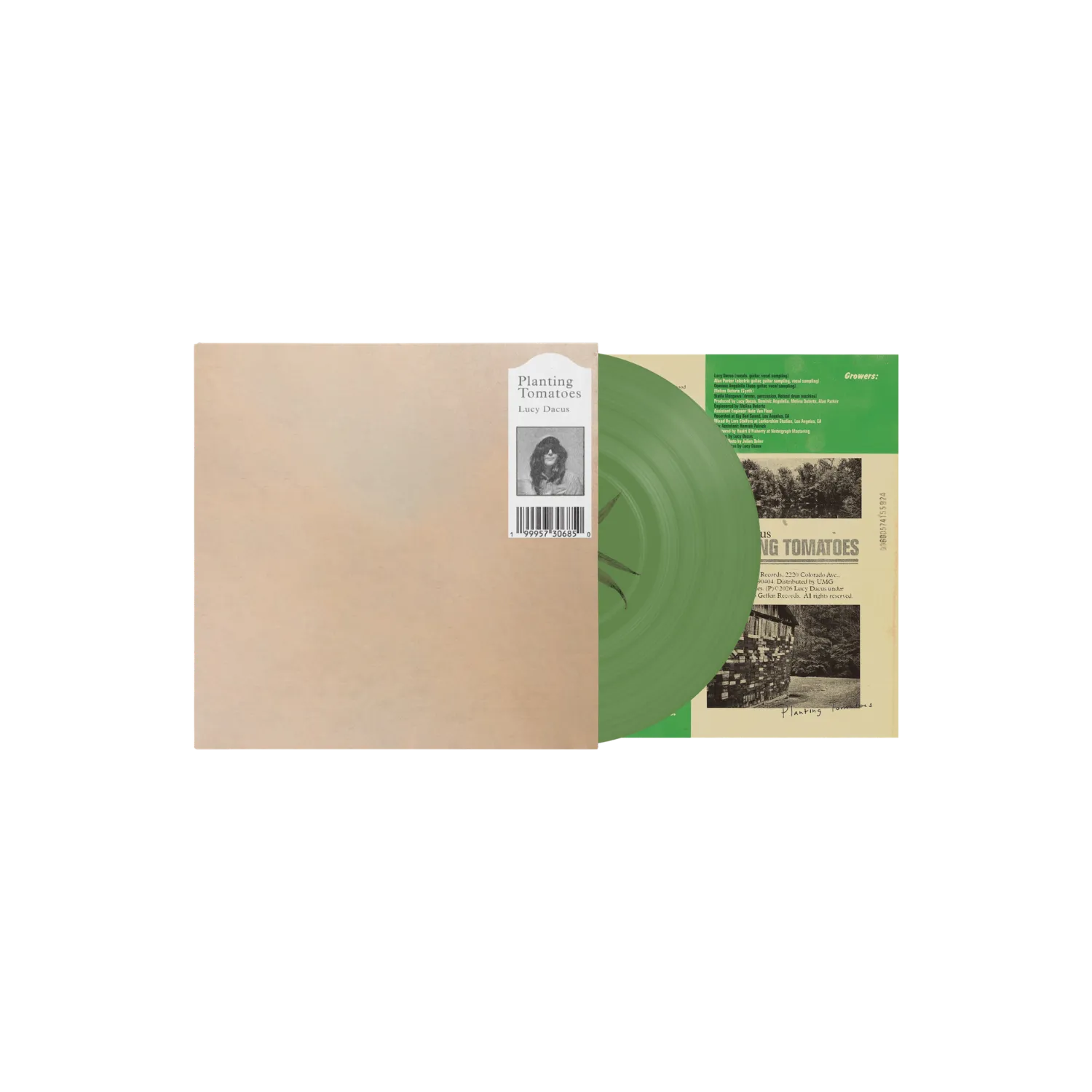 Polydor Planting Tomatoes 7" Vinile Verde Edizione Limitata