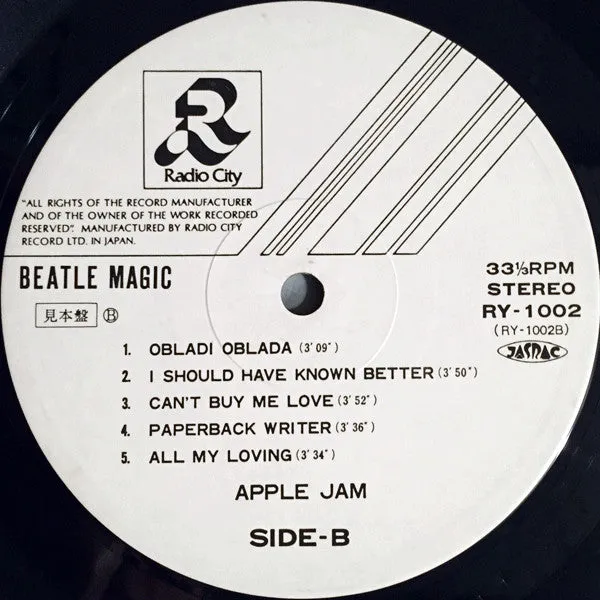 Apple Jam Beatlemagic LP disco Beatles Japan