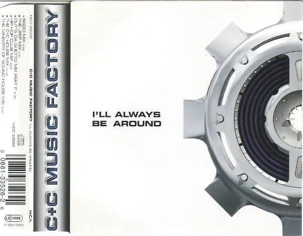 C+C Music Factory I'll Always Be Around cd maxi
