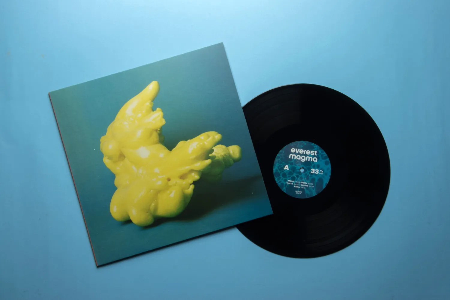 Black Sweat Records Everest Magma Alto Piano vinile acid folk