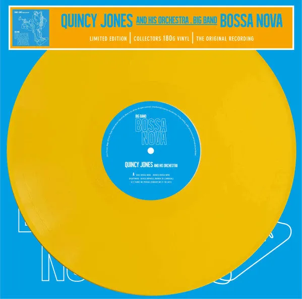 Quincy Jones Big Band Bossa Nova LP giallo 180g 2023