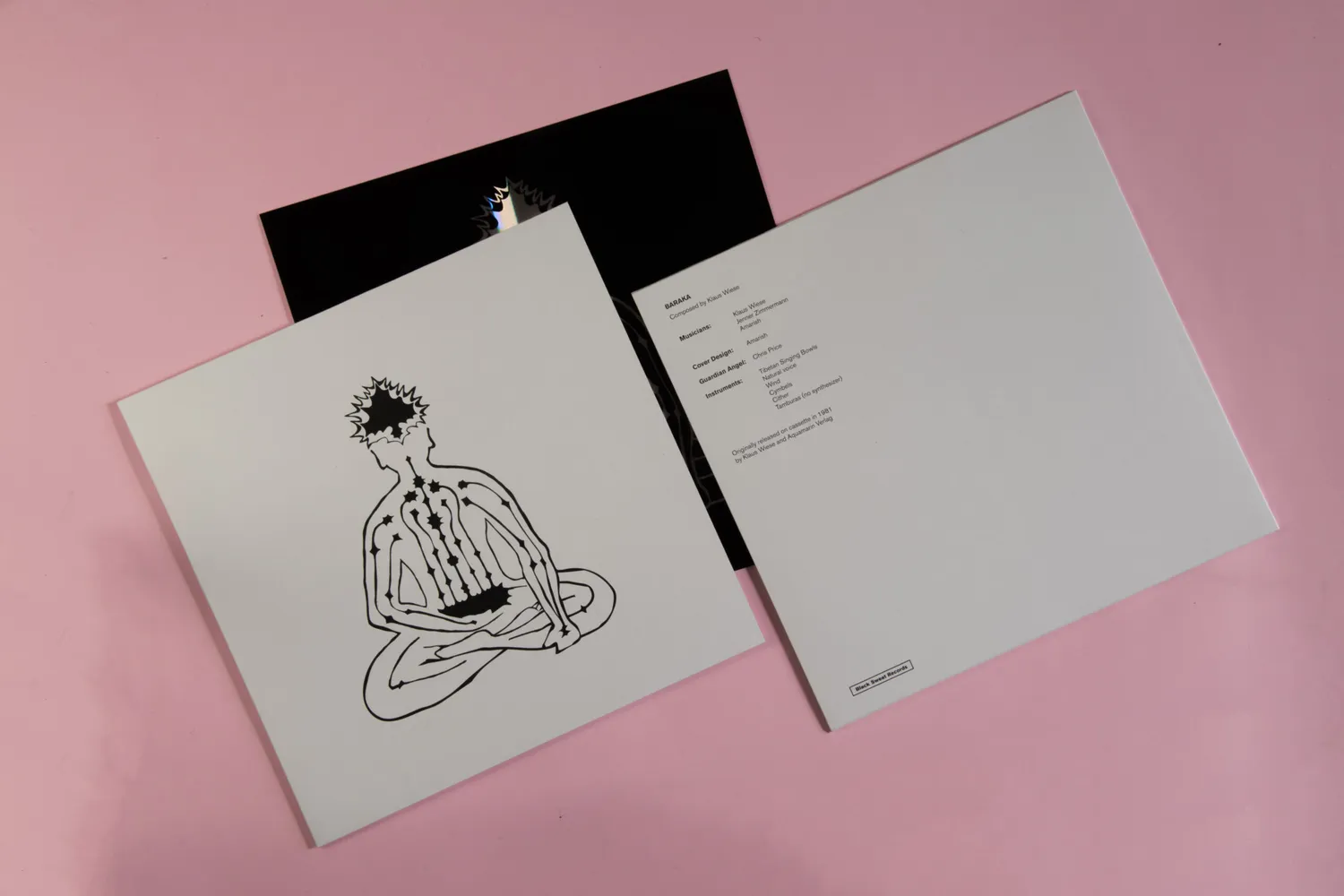 Black Sweat Klaus Wiese Baraka vinile LP drone