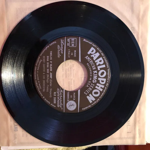 Benny Carter Vol.1 EP 7" vinile jazz swing 1957