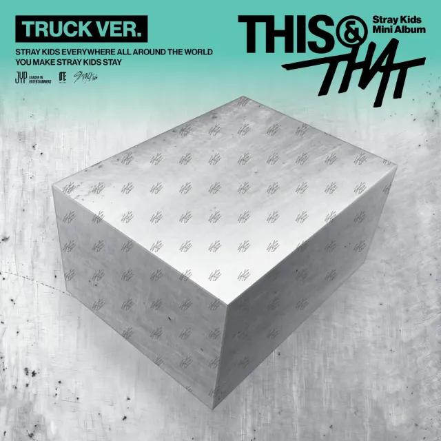 Stray Kids This & That CD Truck Ver. box mini CD