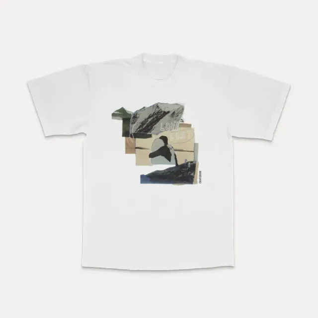 Polydor Records Love Lost T-Shirt bianca cotone M