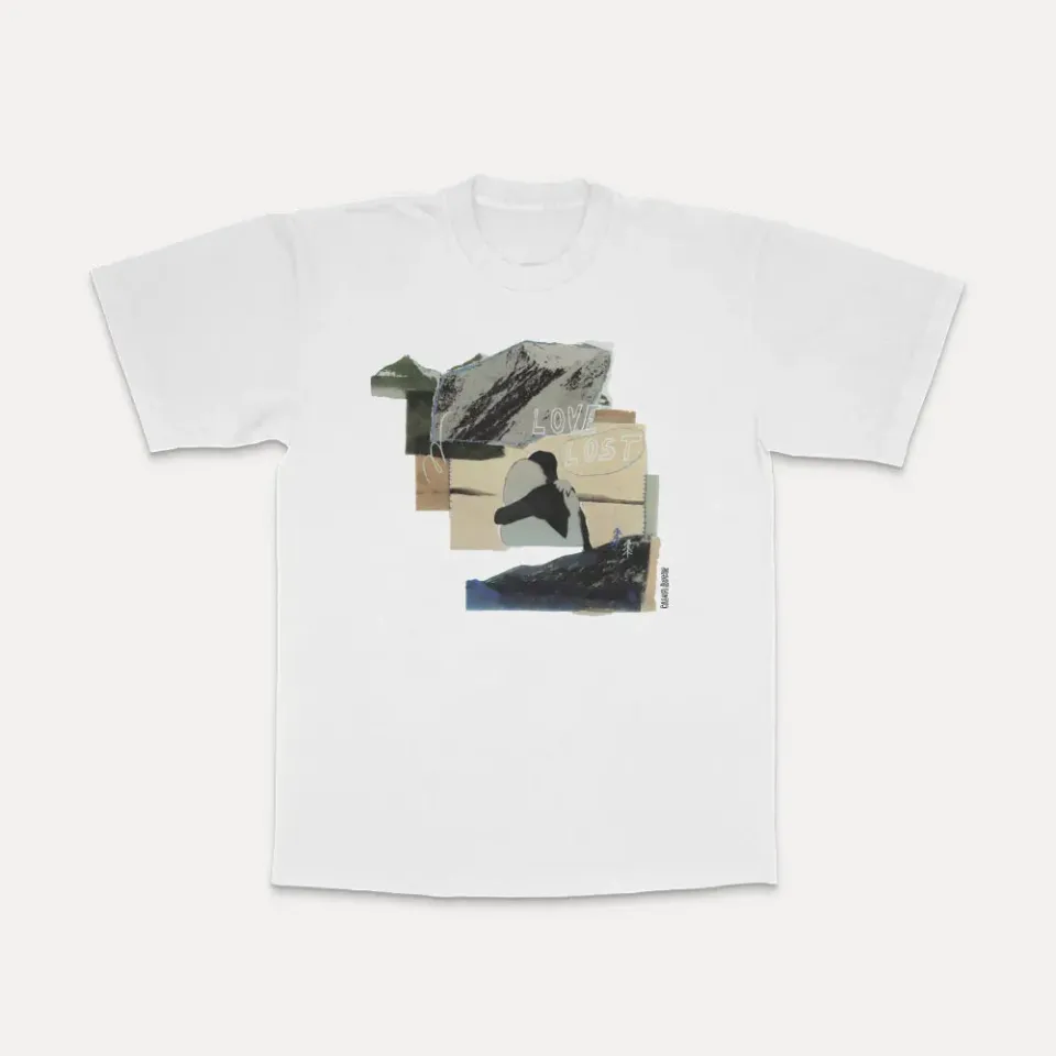 Polydor Records Love Lost T-Shirt bianca cotone M
