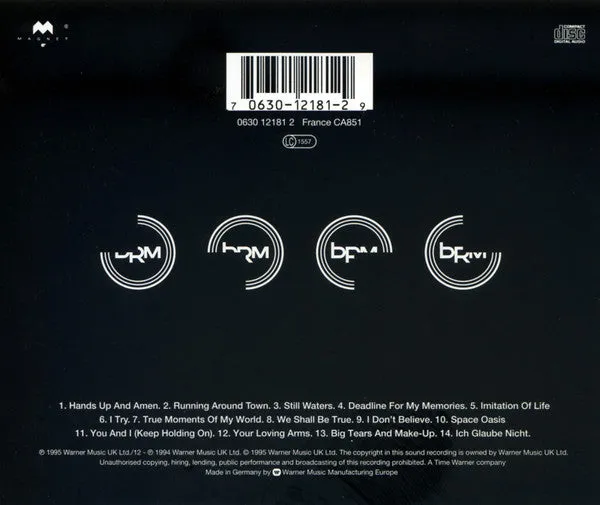 Billie Ray Martin Deadline For My Memories CD elettronica