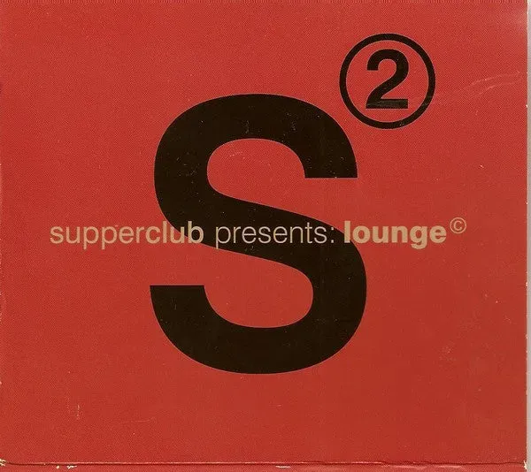 Supperclub Lounge 2 doppio CD mixed usato VG