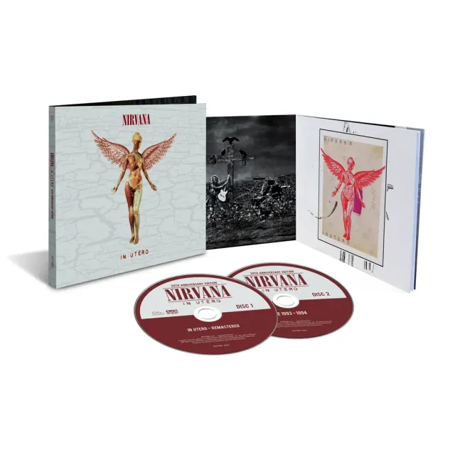 Polydor Records Nirvana In Utero 30th Anniversary doppio CD Deluxe