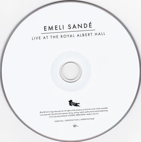 Emeli Sandé Live At The Royal Albert Hall CD+DVD live
