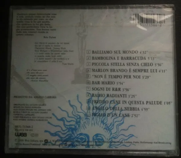 Ligabue CD album 1990 usato VG+ esordio