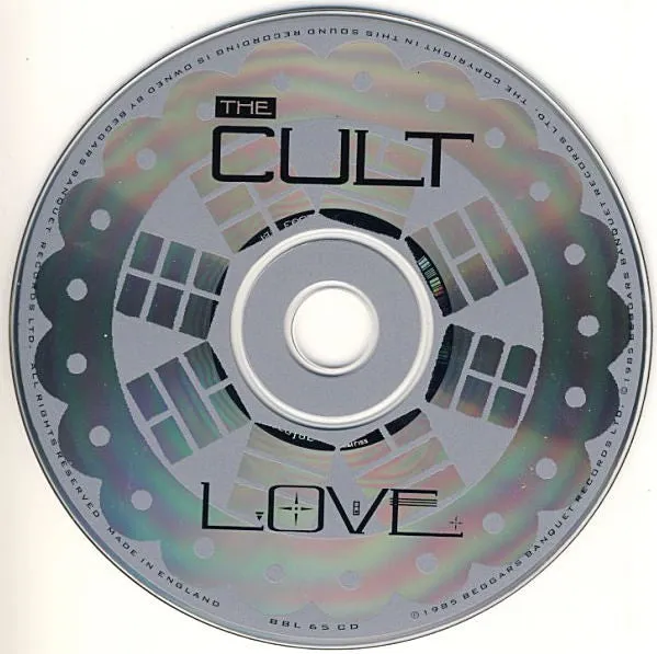 The Cult Love CD ristampa 2000 goth rock