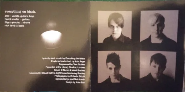 Everything On Black Stain CD usato VG+ indie rock