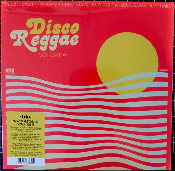 Various Disco Reggae Volume 6 LP giallo limitato