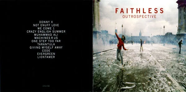 Faithless Outrospective CD album elettronica VG+