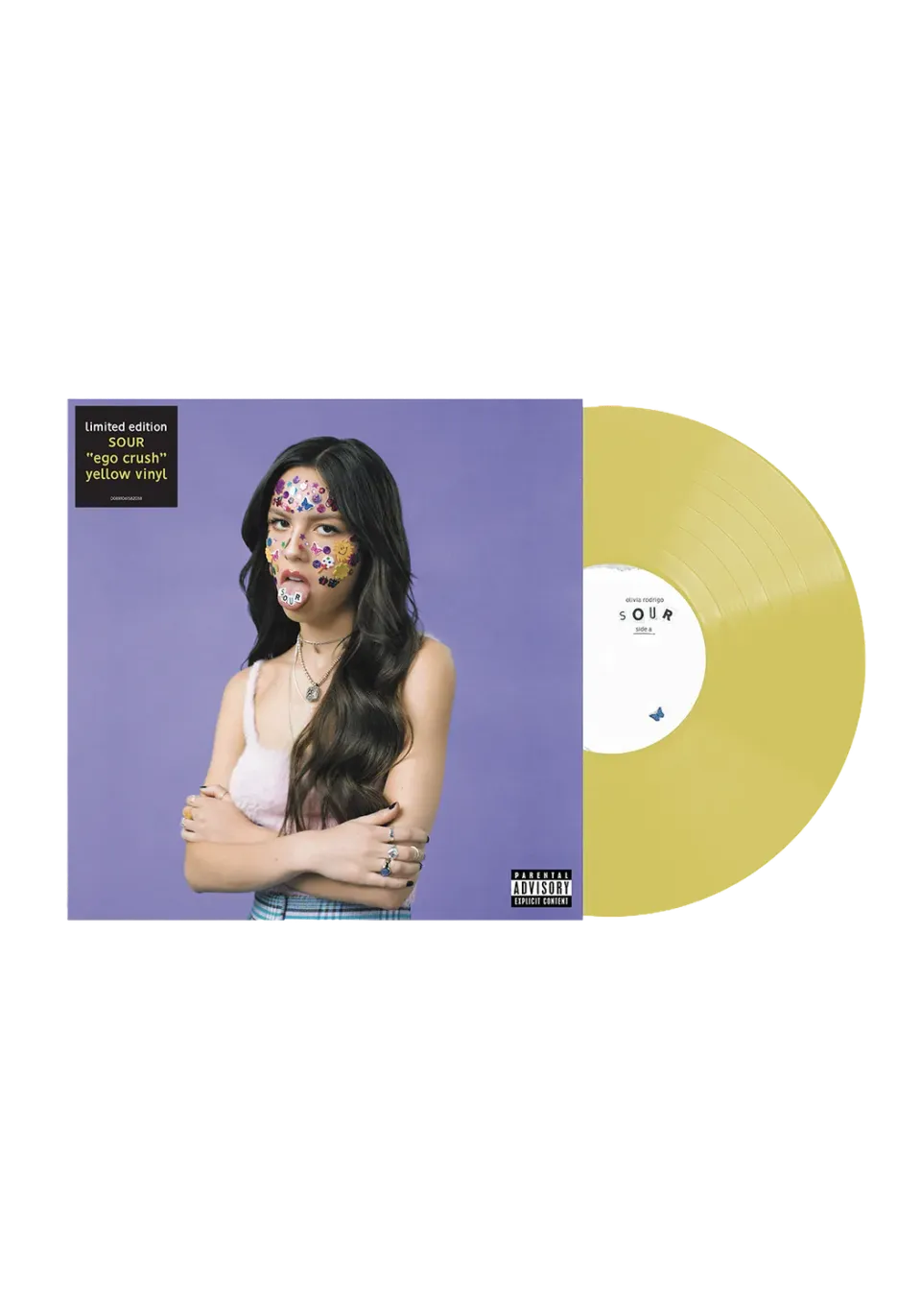 Olivia Rodrigo Sour Vinile Giallo Ego Crush LP