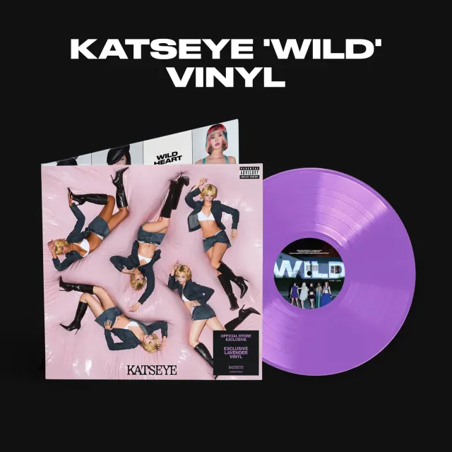 KATSEYE WILD vinile lavanda gatefold exclusive 5 brani