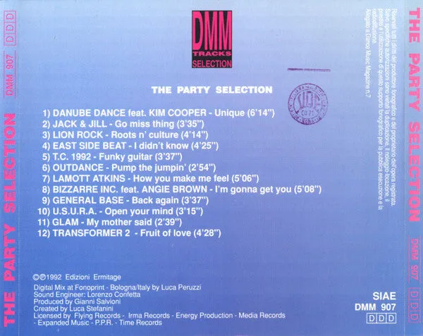 Various The Party Selection CD compilation mixato house