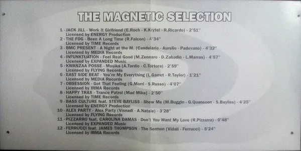 Various The Magnetic Selection CD compilation house 1993