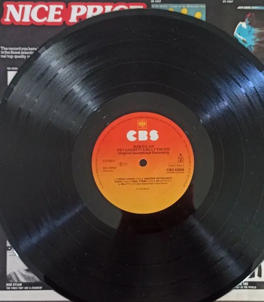 Bob Dylan Pat Garrett & Billy The Kid LP album ristampa VG