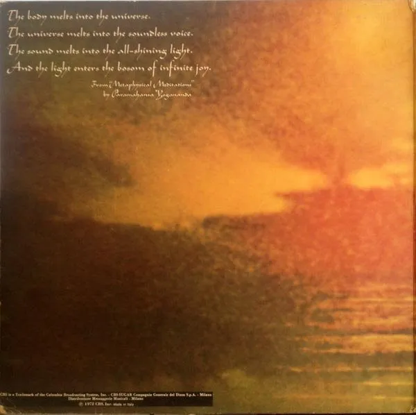Santana Caravanserai LP vinile apribile G+ 1972 Italia
