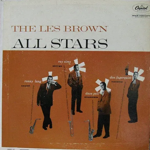 Les Brown All Stars LP album VG cool jazz