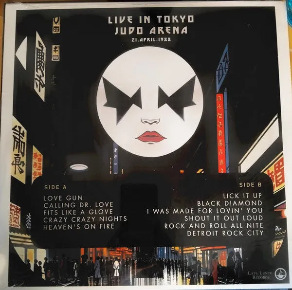 Kiss Night Of The Living Tokyo vinile LP blu