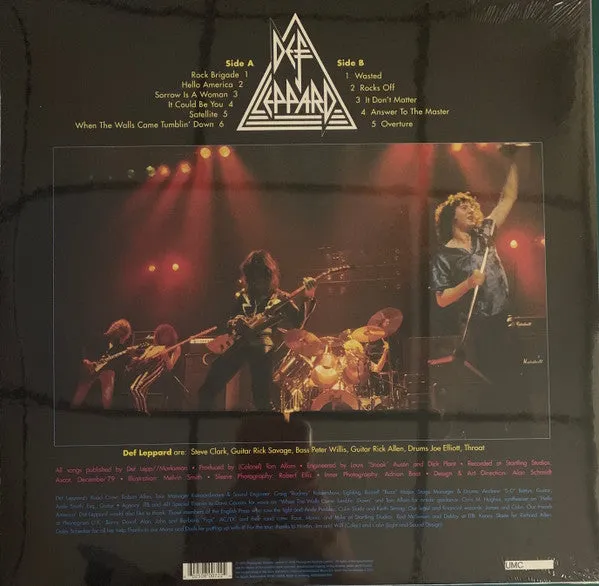 Def Leppard On Through The Night vinile LP rimasterizzato mint