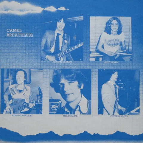 Camel Breathless LP vinile italiano 1978 prog