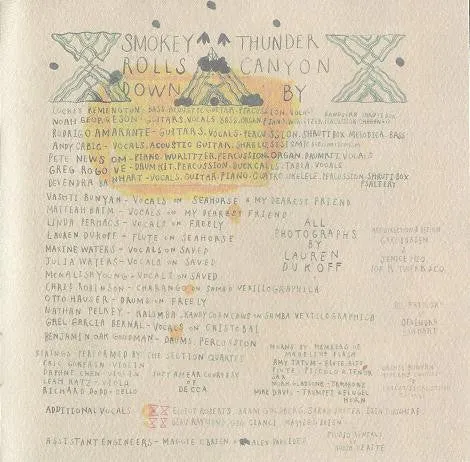 Devendra Banhart Smokey Rolls CD album 2007
