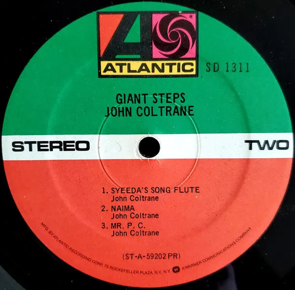 John Coltrane Giant Steps LP ristampa PR US