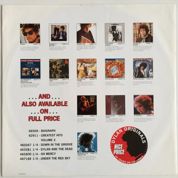 Bob Dylan Planet Waves vinile LP folk rock olandese