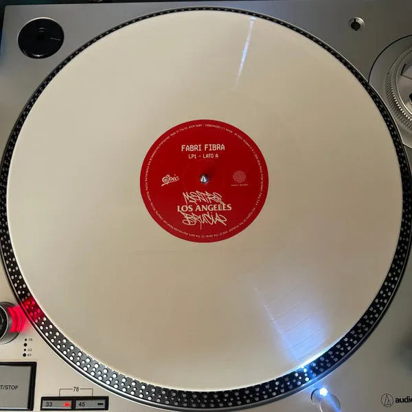 Fabri Fibra Mentre Los Angeles Brucia 2xLP Bianco