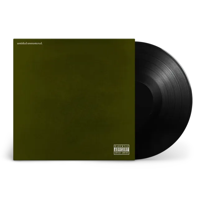 Kendrick Lamar untitled unmastered vinile LP