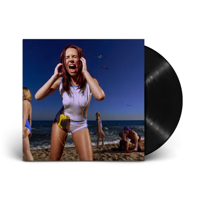 Rose Gray Louder Please vinile LP nero pop elettronico