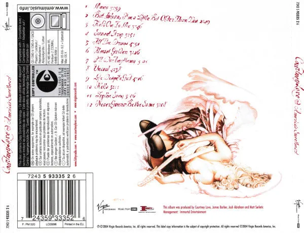 Courtney Love America's Sweetheart CD usato alternative
