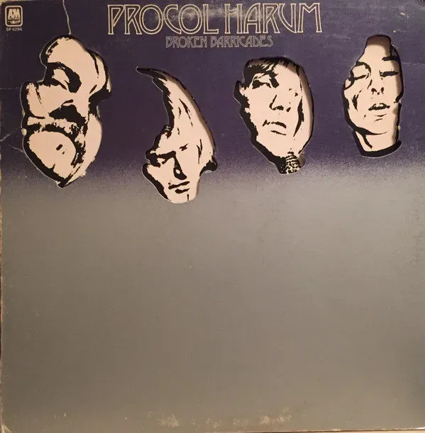 Procol Harum Broken Barricades LP vinile prog rock 1971