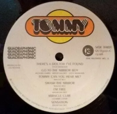 London Symphony Orchestra Tommy 2xLP box quad rock