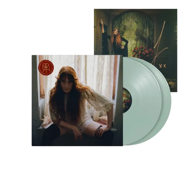 Polydor Everybody Scream Florence vinile LP blu + firma
