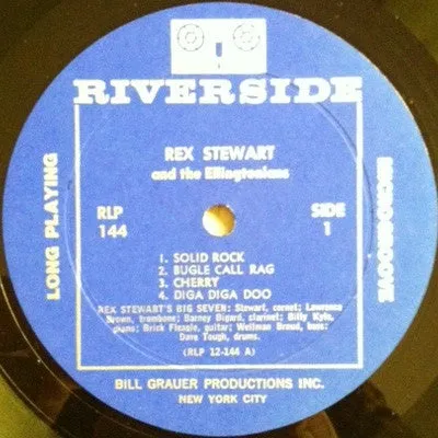 Rex Stewart Ellingtonians LP mono jazz condizioni VG+