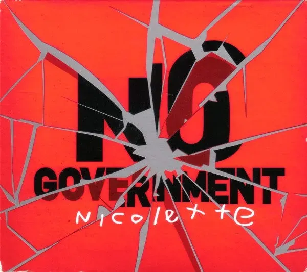 Nicolette No Government CD singolo jungle VG
