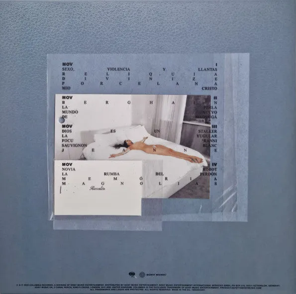 Rosalía Lux doppio vinile 2xLP edizione Cry