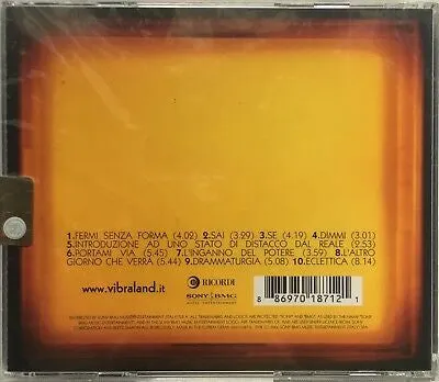 Le Vibrazioni Officine Meccaniche CD pop rock