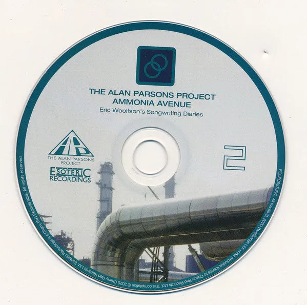 Alan Parsons Project Ammonia Avenue box deluxe 3CD vinile