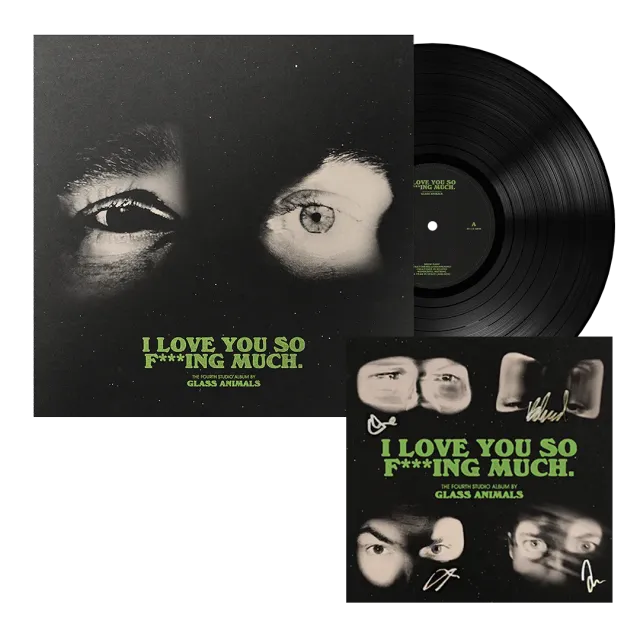 Polydor Glass Animals I Love You So F***ing Much vinile nero + card firmata