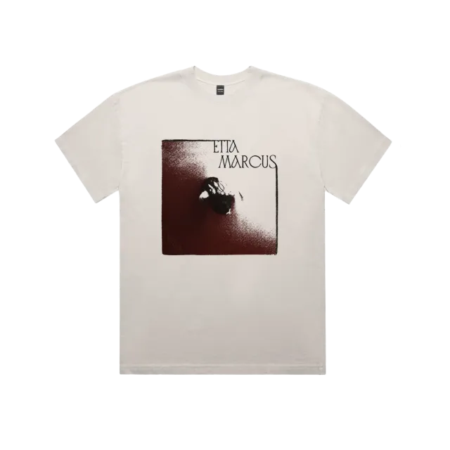 Etta Marcus EP t-shirt ecru Devour logo 200 GSM