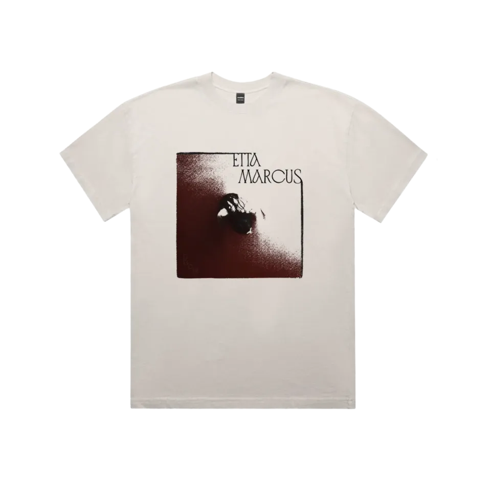 Etta Marcus EP t-shirt ecru Devour logo 200 GSM