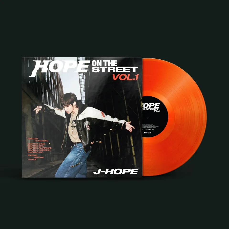 j-hope Hope On The Street Vol.1 vinile LP box k-pop